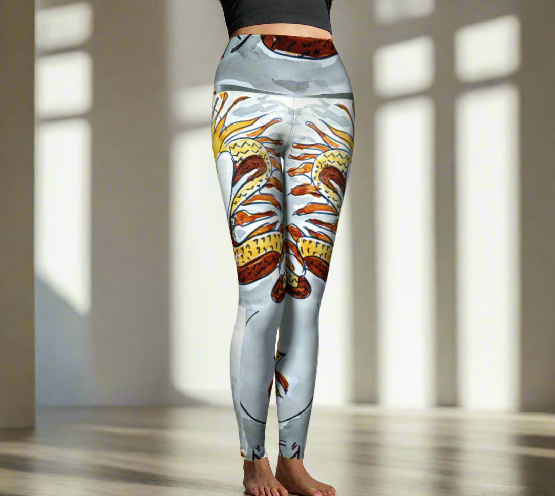 Dragon Yoga leggings - Main Image