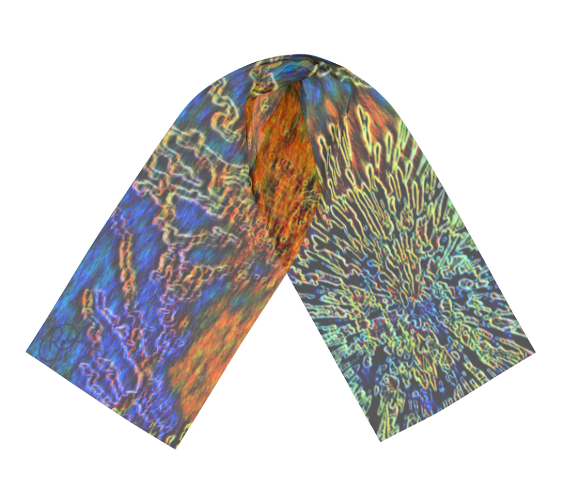 Abstract-Dandelion Orange