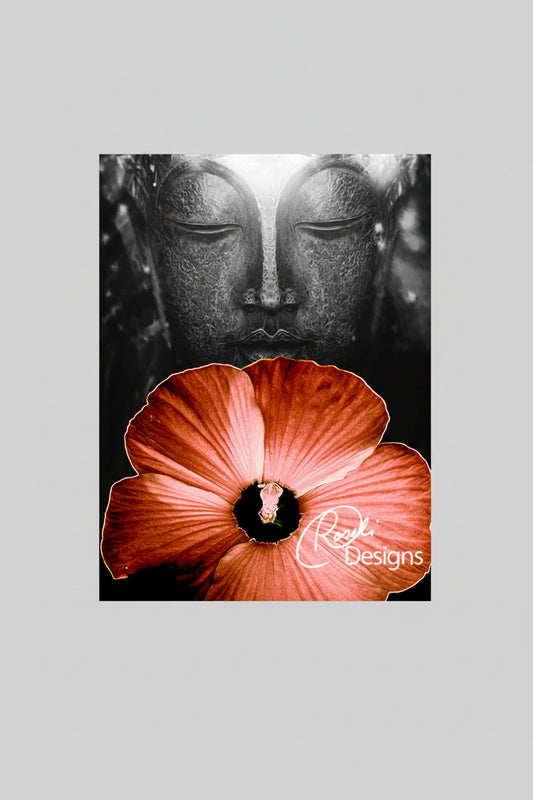 Buddha and Flower