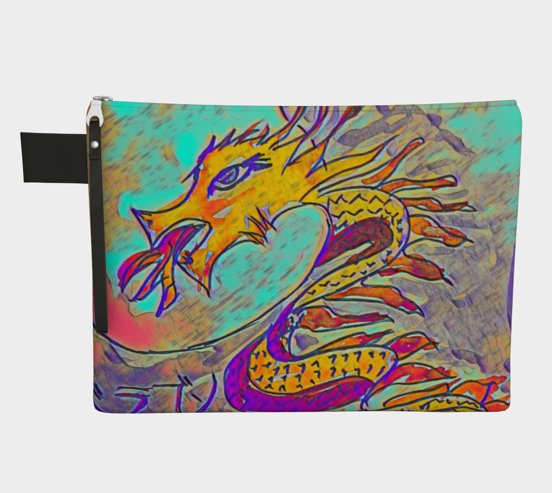 Dragon by the Moonlight - Carry-on Zipper Carry-all