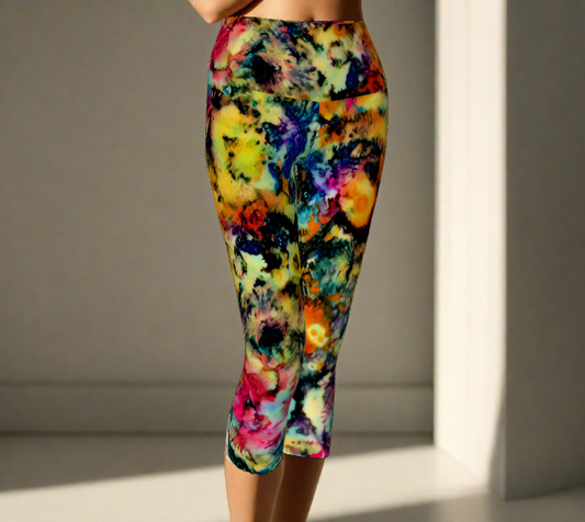 Blooming Yoga Capris