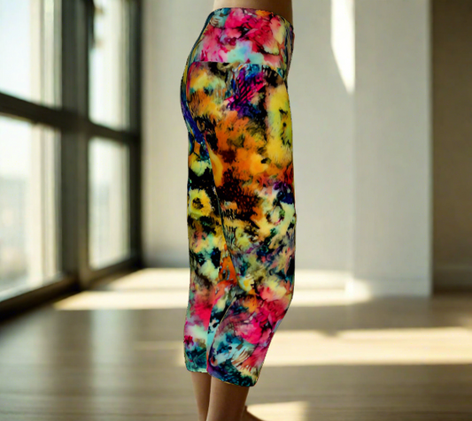 Blooming Yoga Capris