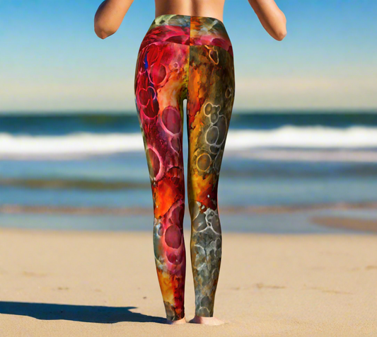 Volcano - Yoga-Leggings